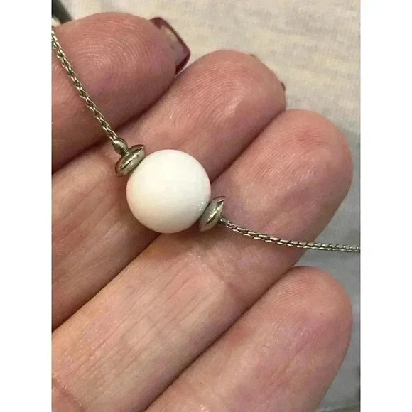 Multistrand Black White Clear Beaded Faceted Bead Necklace with Extender - Picture 10 of 16